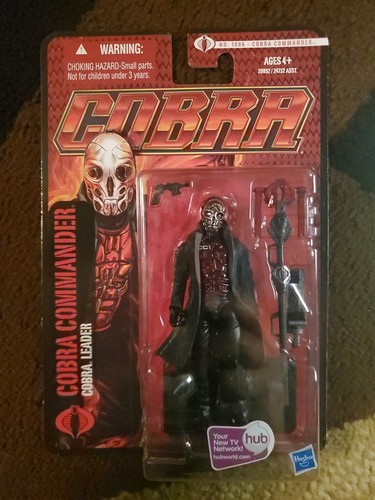 GI JOE "COBRA":  COBRA COMMANDER #1006 - "New" 2010 - Picture 1 of 3