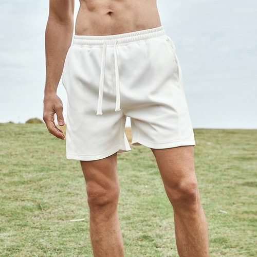 Men's Summer Beach Shorts Men's Retro Elastic Waist Sports Casual Pants - Picture 6 of 36