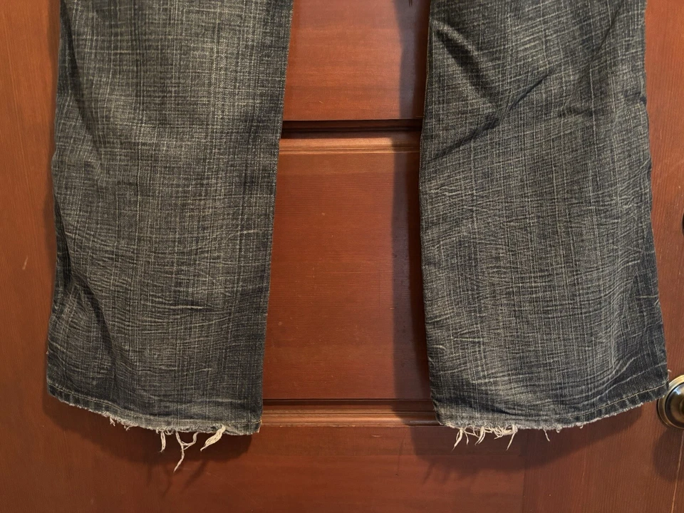 Pantalones de mezclilla para hombre INC International Concepts Rio 36x32 real 38x32 corte boot tiro medio Foto 4 de 4