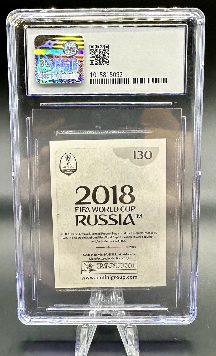 【正規品・タグ付き】 ロナウド ポルトガル代表 2018 ワールドカップ W杯 CRISTIANO RONALDO CSG 8.5 2018 PANINI WORLD CUP #130 WC STICKER