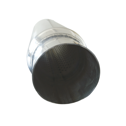 2 1/2" 2.5" Inch Exhaust Hotdog Resonator Muffler Stainless Steel 18" Long Body - Picture 7 of 8