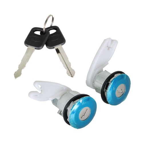 For Ford Mercury/Mazda/Truck SUV Door Lock Cylinder & Keys Set of F87Z7821990BA - Foto 4 di 10