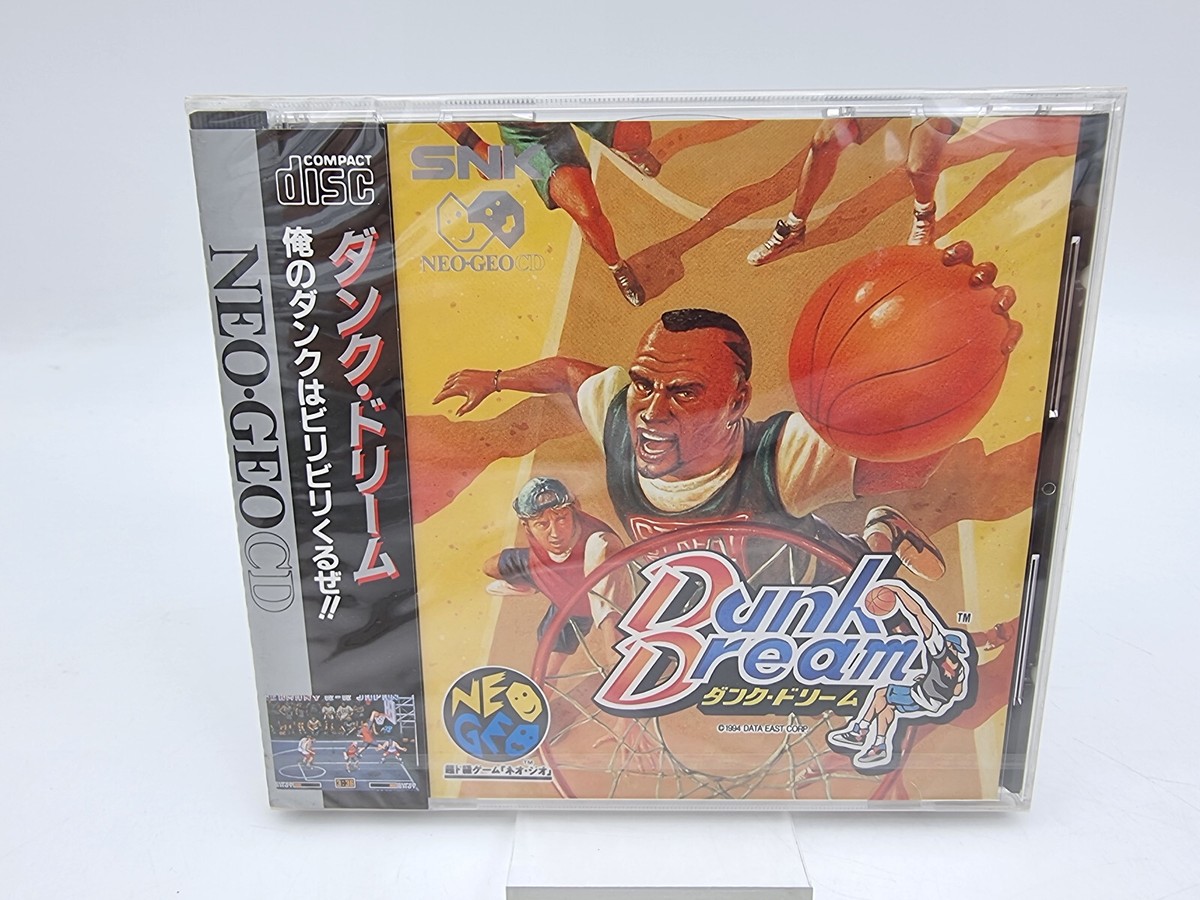 Dunk Dream Neo Geo CD Japan Brand New Sealed | eBay