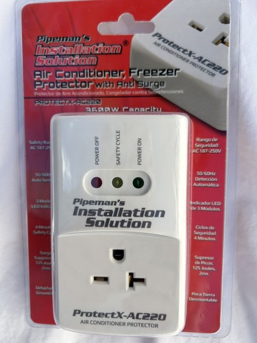 Pipeman's Installation Solution PROTECTX-AC220 1-Outlet Surge Brownout... - 第 2/2 張圖片