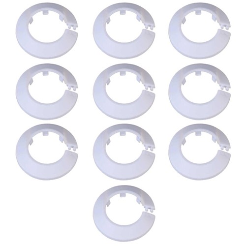Pack Of 10 Radiators Pipe Rosettes Heat Pipe Concealers for Elegant Floor Finish - Picture 10 of 16