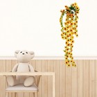 1 String Simulated Sunflower Strip Artificial Flower Strip Festival Adornment