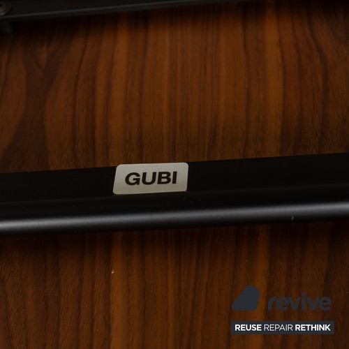 Gubi Beetle Stuhl Grau Braun Holz Dining Chair gepolstert Esszimmerstuhl - Bild 6 von 11