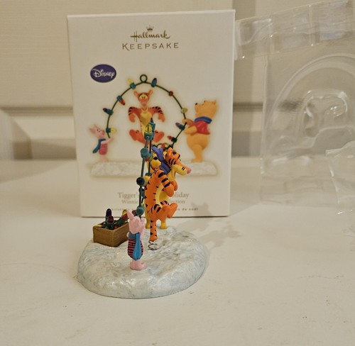 Neu 2009 Hallmark Winnie Puuh Tiggers federnd Urlaub & Ferkel Ornament - Bild 5 von 11