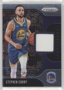 2019-20 Panini Prizm Sensational Swatches Jersey Stephen Curry #SS-SCU