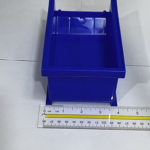 Hängende Stapel Aufbewahrungsbehälter 7-1/2" x 4"x 3" Akro-Mils 30220 Blau Menge - 6 oder 12 - Bild 6 von 17