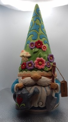 Jim Shore (Heartwood Creek) Resin Figur: Bloom and Grow, Gartenzwerg