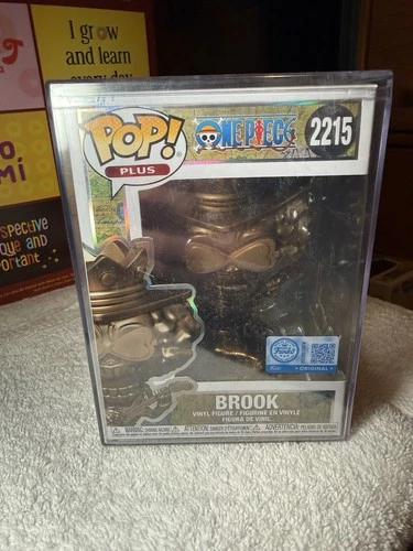 Funko pop Plus One Piece Brook Bronze Statue  #2215 -HARDSTACK