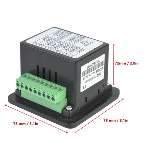 DC10G Motor Handstart Controller Generator Controller Control Panel Modul - Bild 4 von 7