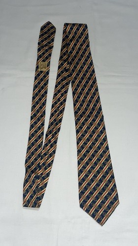 Cravatta Hermès Paris 100% Seta - Imagen 4 de 8