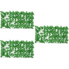 3 stücke Simulation Zaun Blatt Guardrail Dekorativer Zaun für Gartenverzierung