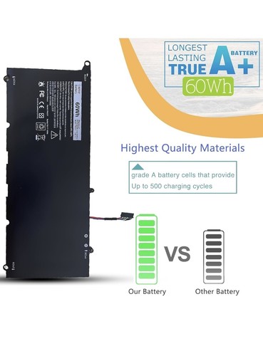 Repuesto de batería para portátil PW23Y apto para Dell XPS 13 9360 P54G002 13-9360-D1605G - Imagen 7 de 7
