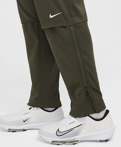 Nike Golfschläger Hose Gr. L grün Loose Fit FQ1162-325 Reißverschluss Bein Stretch Dri-FIT - Bild 3 von 9