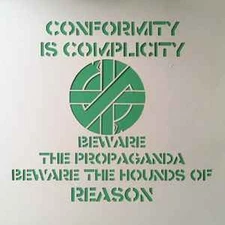 Crass You're Already Dead / Big A Little A (Green Vinyl) Records & LPs New