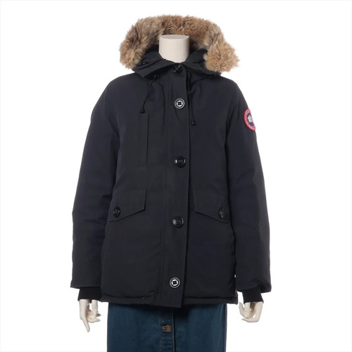 Canada Goose CHARLOTTE PARKA Cotton & Polyester Down jacket S/P Ladies' Black 2