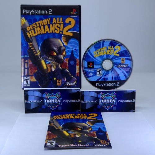 Destroy All Humans 2 PS2 CIB mit Handbuch - Getestet - PlayStation 2