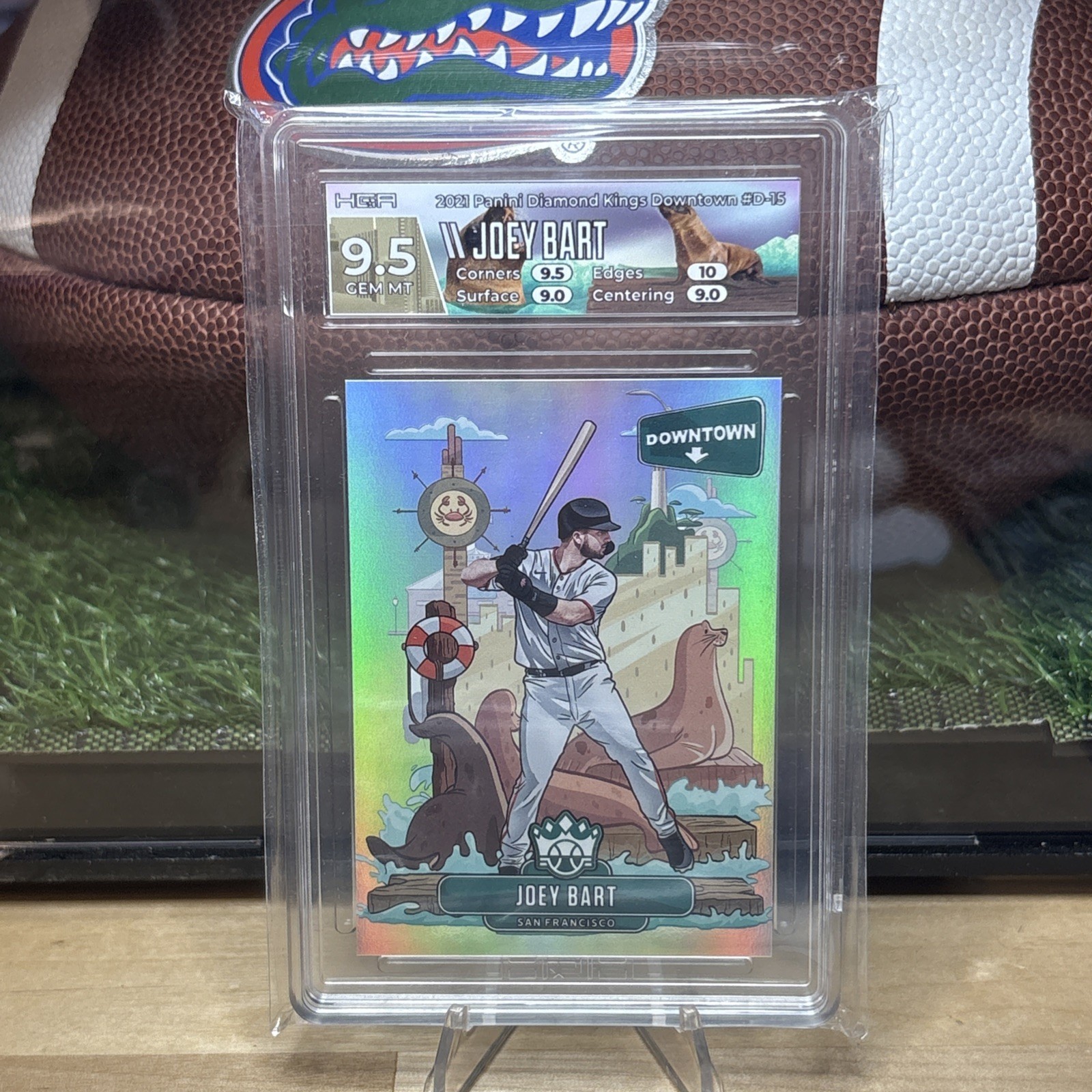 2021 Panini Diamond Kings Downtown Joey Bart Rookie RC San Francisco Giants