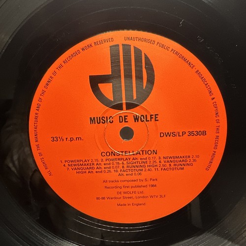 The International Television Orchestra – Constellation - Music De Wolfe - VG+ - Picture 6 of 6