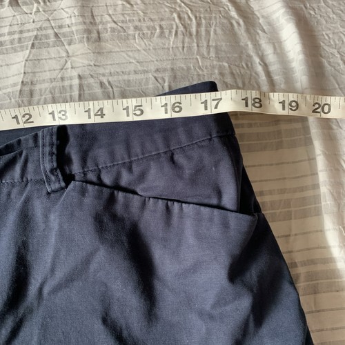 JONES NEE YORK Signature Size 14 Navy Blue Stretch Chino Pants POCKETS - Picture 14 of 19