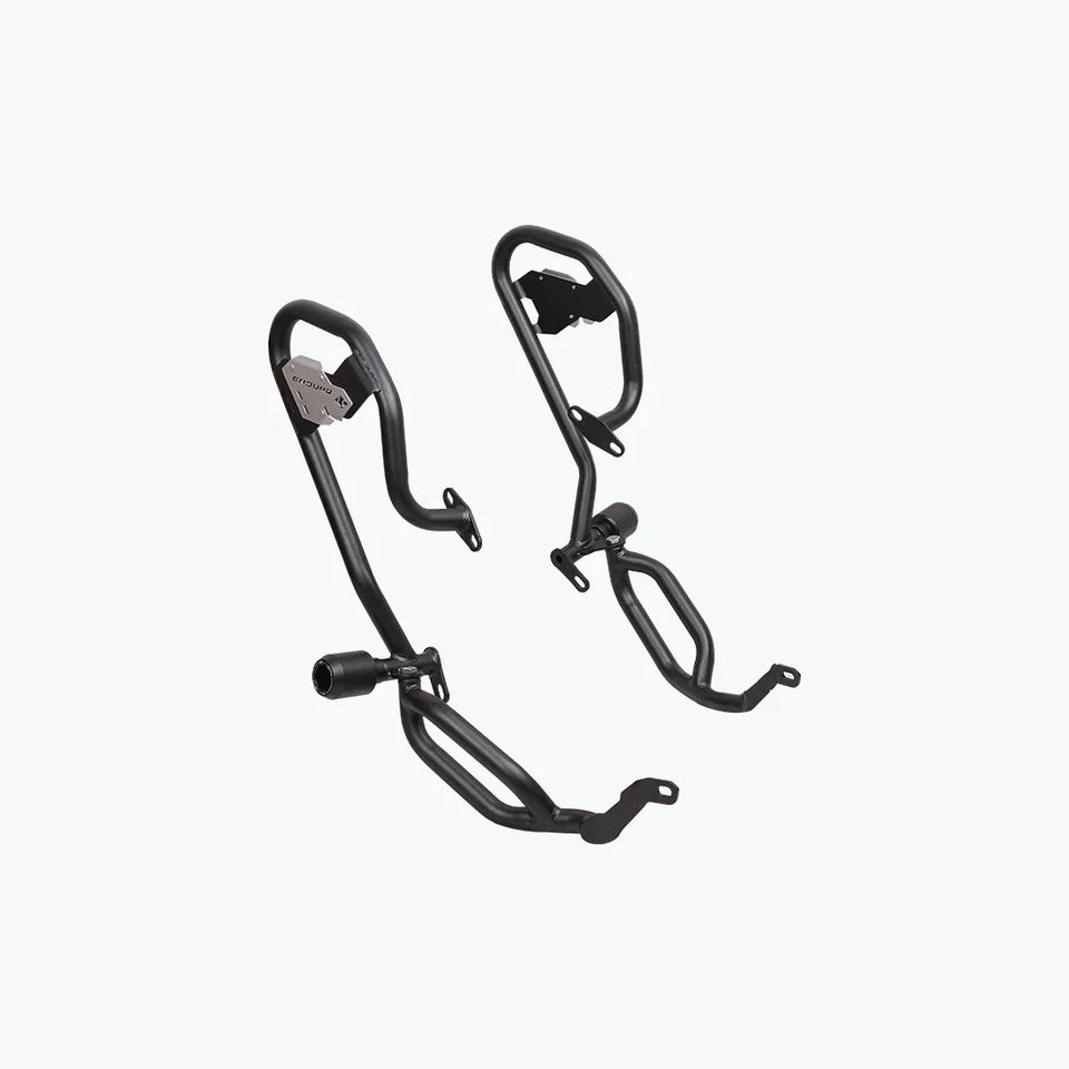 Protector contra choques con deslizador (negro) apto para KTM 125 ENDURO R (2025) Foto 4 de 4