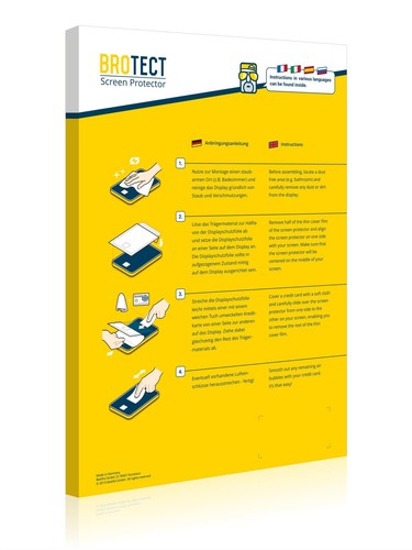 2x Anti-Reflets Protection Ecran pour GeoMax Zenius 800 Film Protecteur Mat - Afbeelding 5 van 7