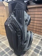 Motocaddy Dry-Series Waterproof Golf Cart Bag – Black/Grey – Excellent Condition