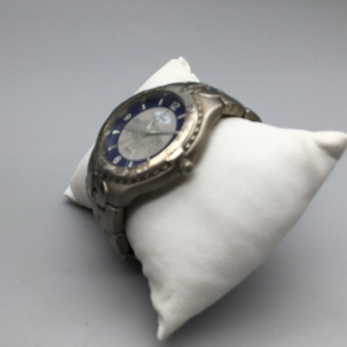 Ford Motor Company F-150 Uhr Herren 41mm blaues Zifferblatt Sammler neue Batterie 8" - Bild 4 von 12