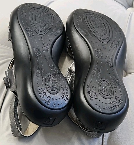 Sandalia para caminar cómoda con cordones de cuero plateado Romika Fidschi zapatos para mujer 39 9 - Imagen 10 de 14