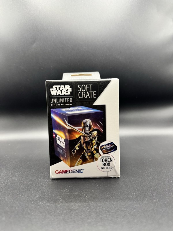 Star Wars Unlimited Soft Crate Deck Box Captain Phasma Stormtrooper Gamegenic