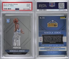 2015-16 Panini Prizm Rookies Nikola Jokic #335 PSA 9 MINT Rookie RC