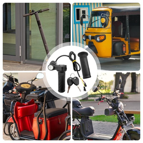 EBike Throttle Grip, Stable Electric Bike Twist Throttle For Conversion Scooters - Picture 8 of 11