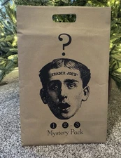 TRADER JOE'S Mystery Pack, 3 Surprise Reusable Shopping Bags 2025, New & Sealed