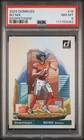 2024 PANINI DONRUSS DOWNTOWN! #19 BO NIX ROOKIE RC PSA 8