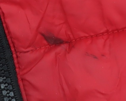 Lupilu Boys Red Black Puffer Jacket, 4 Years, Waterproof, Hooded - Picture 3 of 12