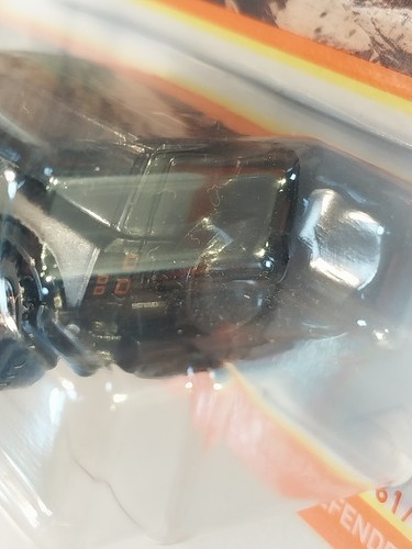 Matchbox 2020 Land Rover Defender 90. Neuwertig. Flach anthrazit schwarz. Realistisch. - Bild 4 von 6