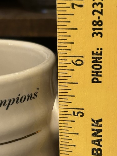 MLB Philadelphia Phillies  2008 World Series Champions Ceramic Stein - Foto 6 di 9