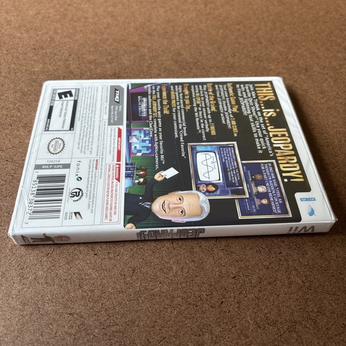 Jeopardy (Nintendo Wii, 2010) Video Game Brand New Factory Sealed Alex Trebek - Picture 11 of 13