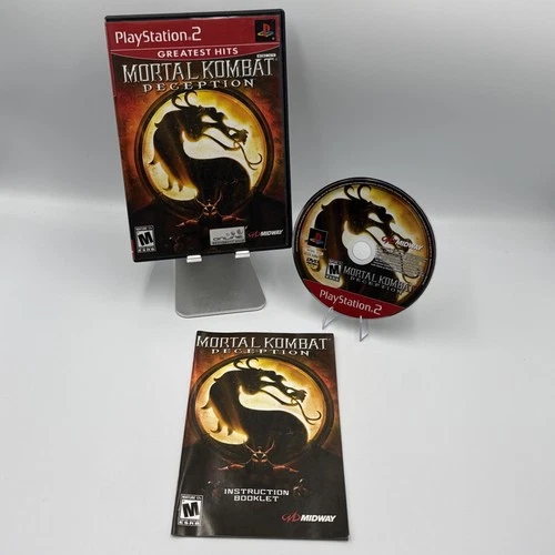 Mortal Kombat: Deception (Sony PlayStation 2, 2004) Complete Tested And Working