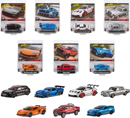 Hot Wheels Premium 1:43Rd Scale Vehicle, Officially Licensed Replicas for Adu... - Picture 10 of 12