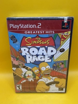 The Simpsons Road Rage Playstation 2 Greatest Hits PS2 Game Factory Sealed New