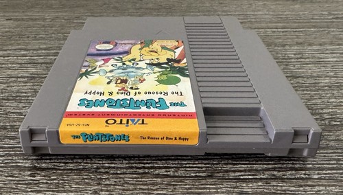 The Flintstones: The Rescue of Dino & Hoppy (Nintendo NES, 1991) TESTED - Picture 3 of 6