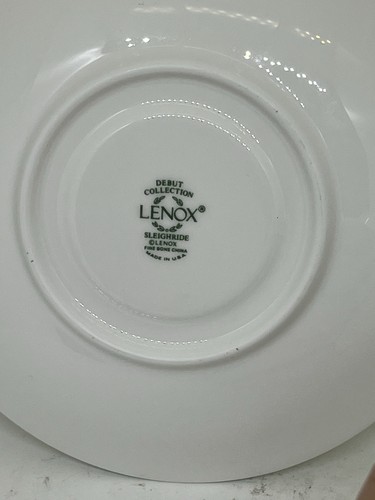 Lenox Schlitten 5 Stück Gedeck EUC - Bild 23 von 24