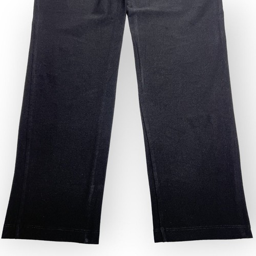 Eileen Fisher System Washable Stretch Crepe Slim Pant SIZE S Black Pullon USA - Picture 9 of 9