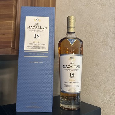 Rare,The Macallan Whisky 18 YO Triple Cask 0,7l 2018 Release fine oak Neu/Top!!!