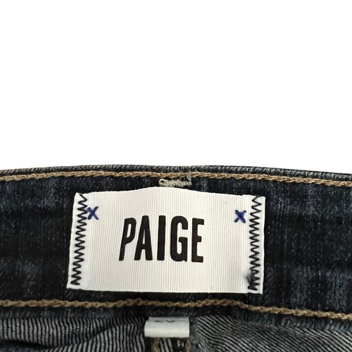 PAIGE Kylie Crop Dark Wash Jeans Womens 26 - Picture 1 of 7