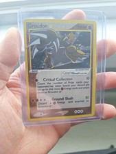 Groudon GOLD STAR CUSTOM Fan Art, DIY Custom Card, For Display Only